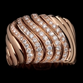 Ring 750/1000 pink gold 