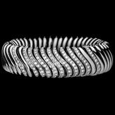 Bracelet 750/1000 white gold  